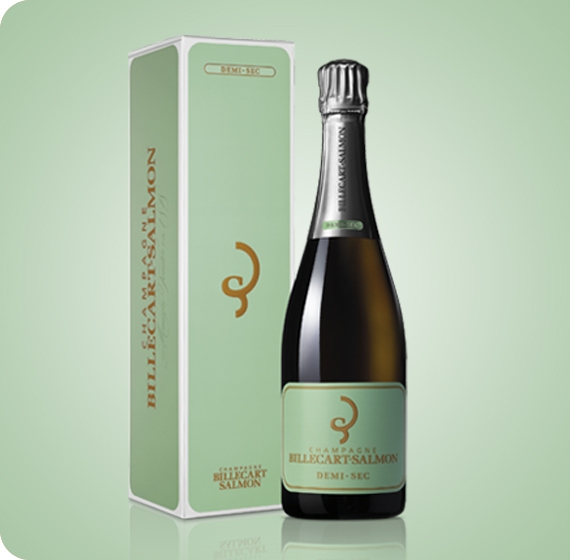 champagne billecart-salmon demi-sec